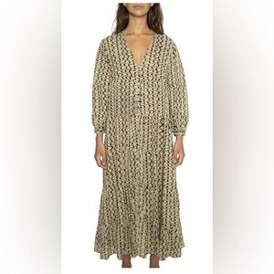 GIMAGUAS Paula Waves Printed Cotton Dress